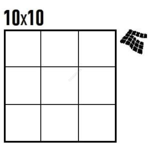 COLOR TWO GRS0K603 RAL2408015 10x10 R10/B - 2