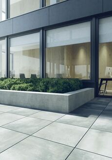 BETON 2.0 LIGHT GREY 59,3X59,3 GRES TARASOWY - 3