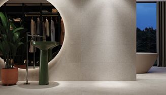 POWER BEIGE TERAZZO SATIN RECT 39,8X119,8 - 9