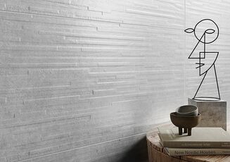 VIDAL GREY STRUCTURE SATIN RECT 29,8x59,8 - 2