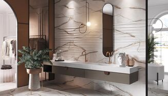 COSIMA WHITE SATIN GRES REKTYFIKOWANY 79,8X79,8 - 7