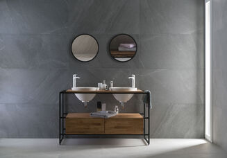 STONEHENGE CIEMNOSZARY SH 13 LAPPATO MAT GRES REKTYFIKOWANY 60x60 - 3